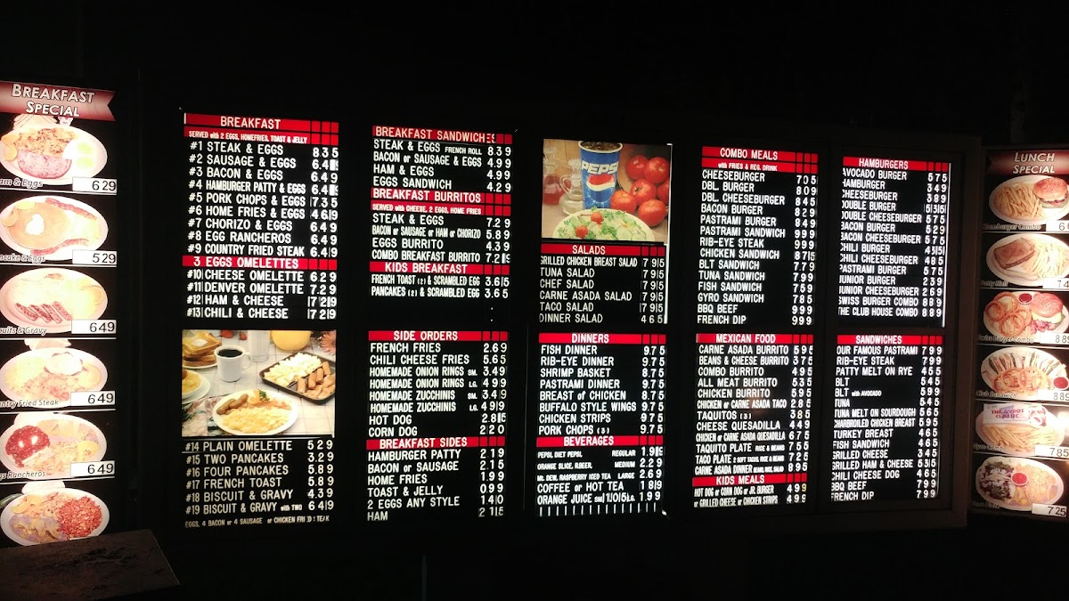 George's Burgers Menu - Image 3